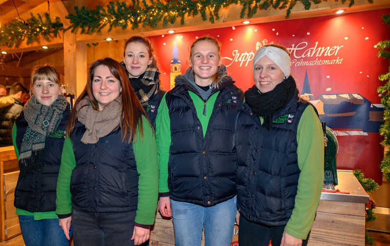 Team von Hahners Glühwein Chalet Fulda