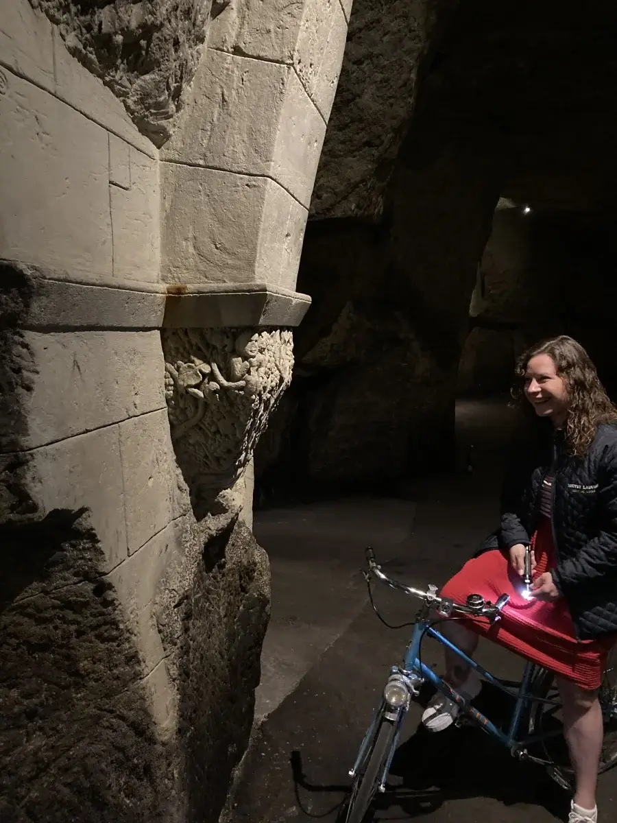 Die Keller von Bouvet Ladubay und die versunkene Kathedrale